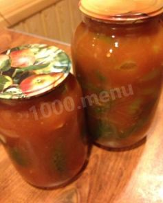 Помидоры в томатном соке консервированные на зиму