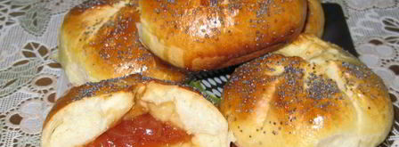 булочки с повидлом. Шаг 6