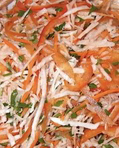 Салат из редьки на зиму