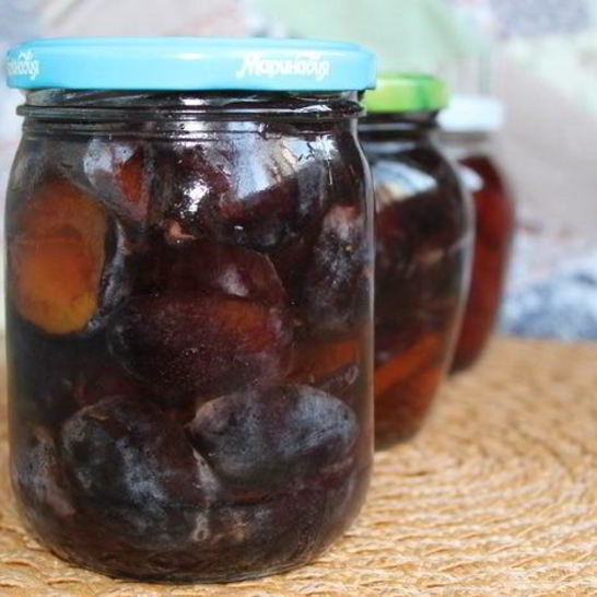 Рецепт слив без термической обработки на зиму