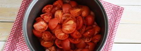 сок томатный в мультиварке на зиму. Шаг 4