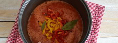 сок томатный в мультиварке на зиму. Шаг 7