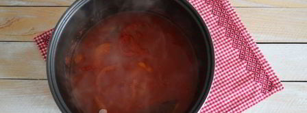 сок томатный в мультиварке на зиму. Шаг 8