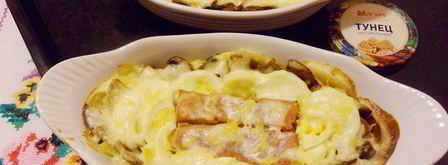 консервированный тунец в сметане. Шаг 16