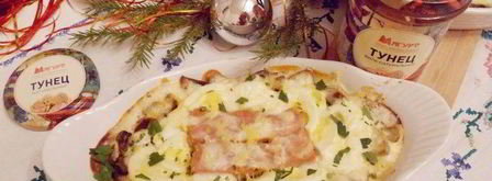 консервированный тунец в сметане. Шаг 18