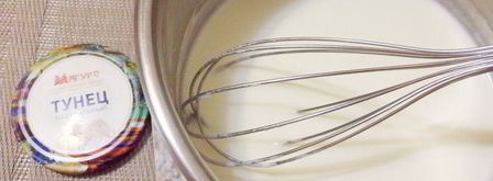 консервированный тунец в сметане. Шаг 7