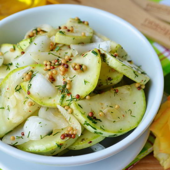 Рецепт малосольных кабачков хрустящих