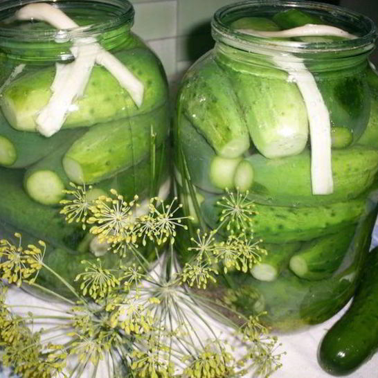 Рецепт малосольных огурчиков