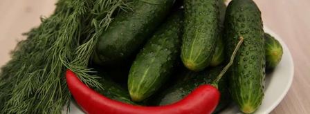 малосольные огурцы на минеральной воде. Шаг 2