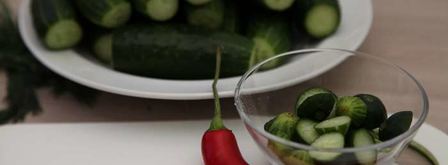 малосольные огурцы на минеральной воде. Шаг 4