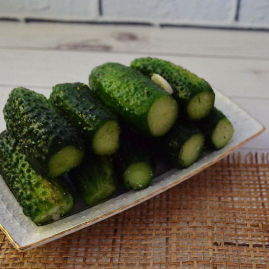 Рецепт малосольных огурцов в пакете