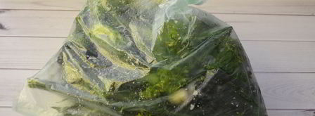 малосольные огурцы в пакете. Шаг 4