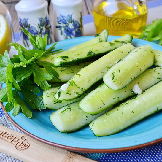 Рецепт малосольных огурцов за 2 часа