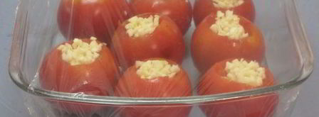 малосольные помидоры с чесноком. Шаг 5