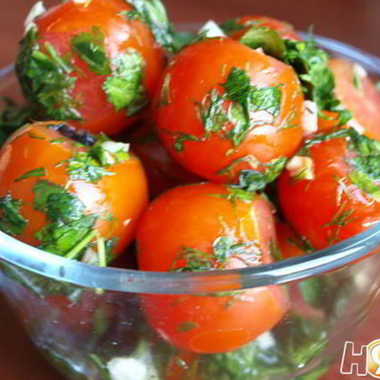 Рецепт малосольных помидоров