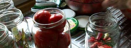 помидоры консервированные. Шаг 11