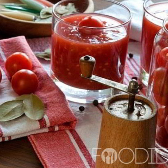 Рецепт помидоров в собственном соку