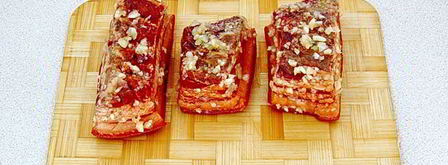 сало в луковой шелухе в мультиварке. Шаг 11