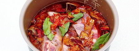 сало в луковой шелухе в мультиварке. Шаг 7