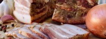 сало в луковой шелухе. Шаг 5