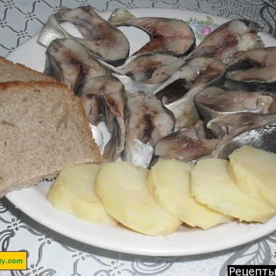 Рецепт слабосоленой селедки