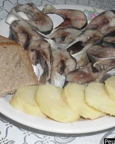 Слабосоленая селедка