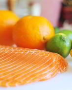 Слабосоленая семга