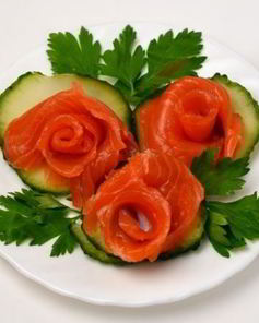 Соленая форель