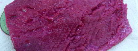 свекольный гравлакс — малосольный лосось. Шаг 6