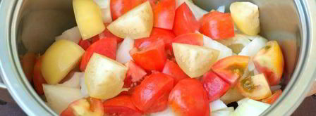 соте из овощей на зиму. Шаг 3