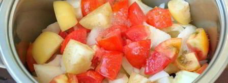 соте из овощей на зиму. Шаг 4