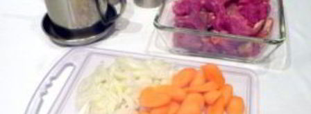 сушеные грибы в горшочках. Шаг 2