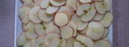 сушеные в духовке яблоки. Шаг 2