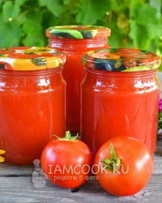 Томатный сок через мясорубку на зиму