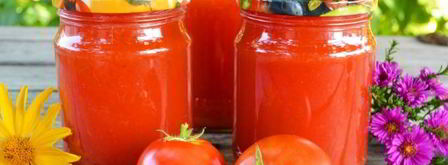 томатный сок через мясорубку на зиму. Шаг 14