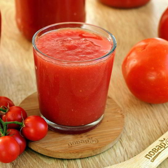 Рецепт томатного сока на зиму домашний