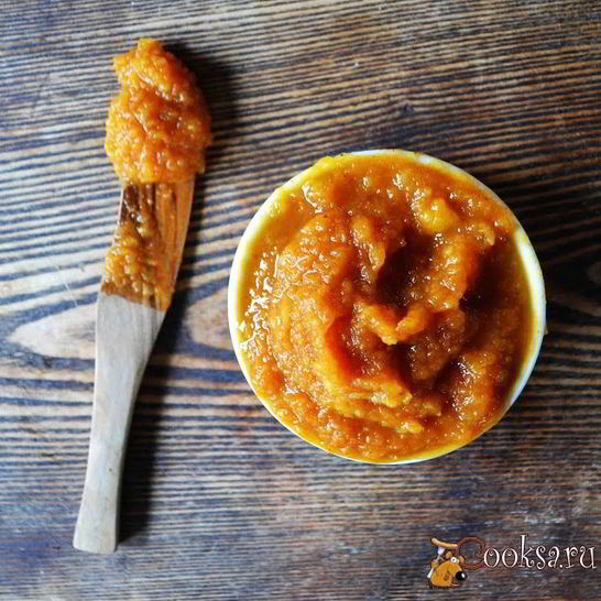 Рецепт тыквенно-яблочного пюре на зиму