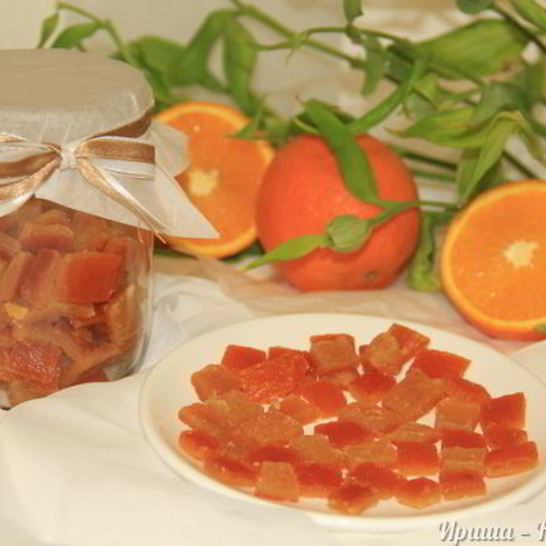 Рецепт апельсиновых цукатов
