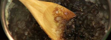 арбуз с козьим сыром и луковым вареньем. Шаг 2