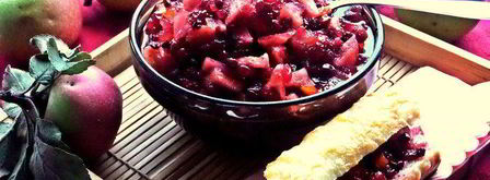 бруснично-яблочное варенье с морковью. Шаг 12