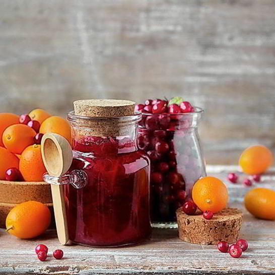 Рецепт брусничного конфитюра с кумкватами