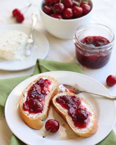 Быстрое варенье из черешни