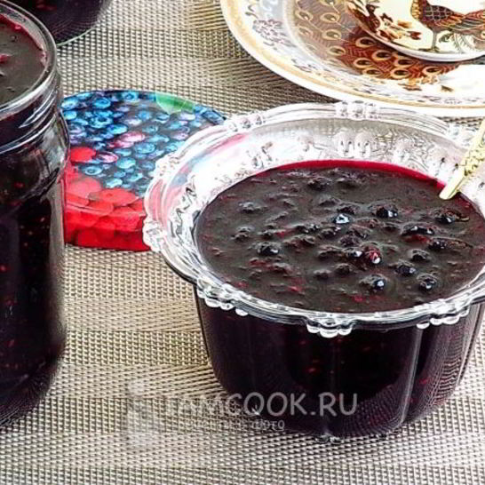 Рецепт чернично-малинового варенье