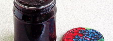 чернично-малиновое варенье. Шаг 7