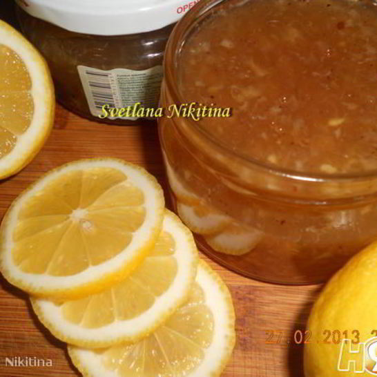 Рецепт лимонного конфитюра