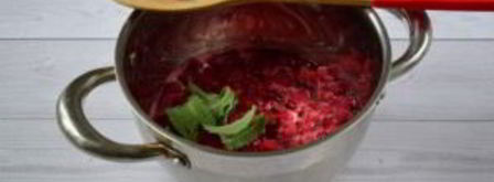 малиновое варенье с мятой. Шаг 3