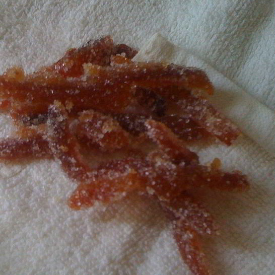 Рецепт цукатов из апельсиновых корочек