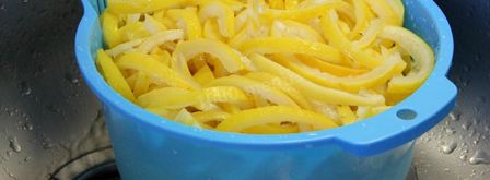 цукаты из лимонной кожуры. Шаг 6