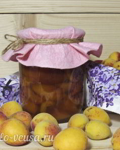 Варенье из абрикосов половинками