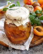 Варенье из абрикосов с грецким орехом